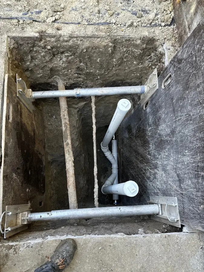 Experienced plumber completing Gas Line Repair work in Wells Branch
